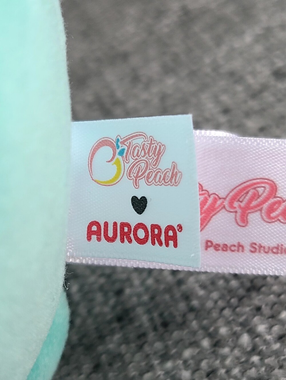 Aurora Enchanting Tasty Peach, Mint Meowchi Stuffed, 7in. - Picture 5 of 6